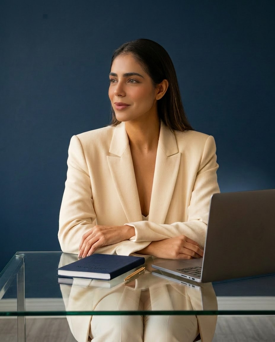 Miami business owner reviewing financials with BALANCE READY CPA